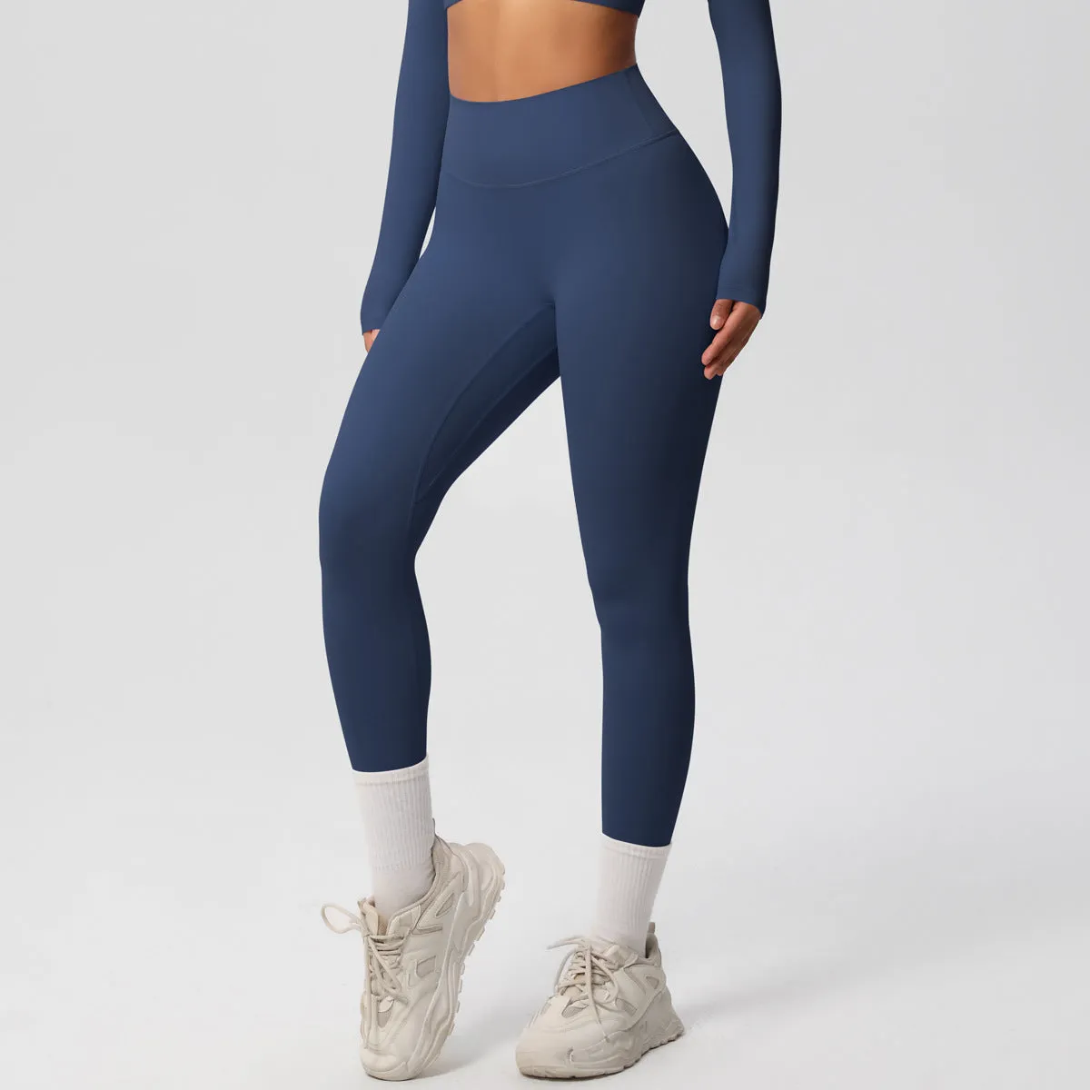 High-Waisted Quick-Dry Yoga and Fitness Leggings for Peak Performance