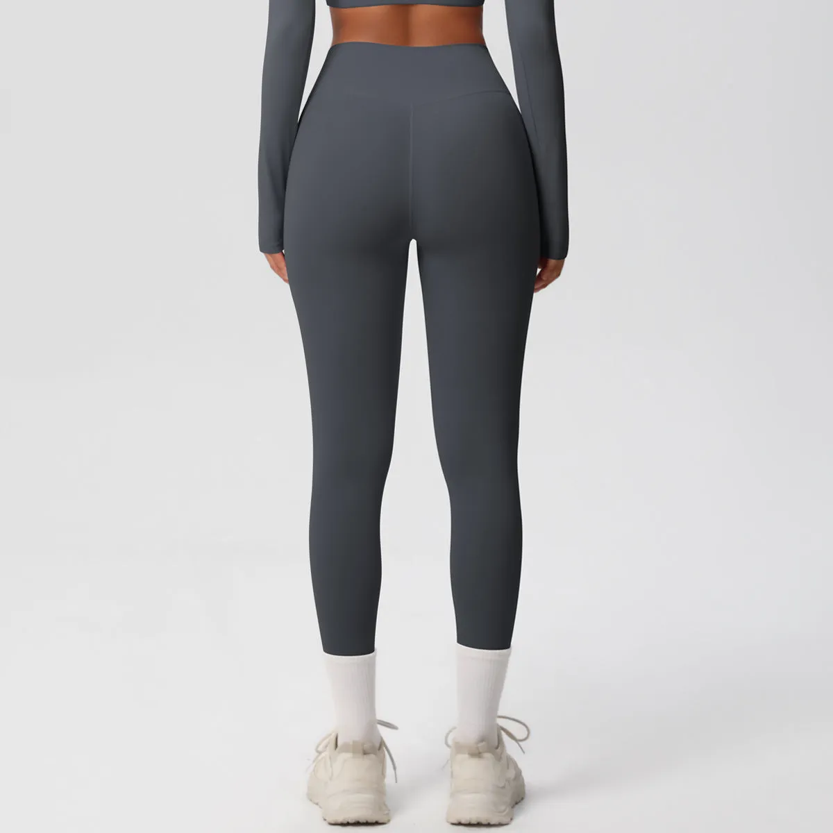 High-Waisted Quick-Dry Yoga and Fitness Leggings for Peak Performance