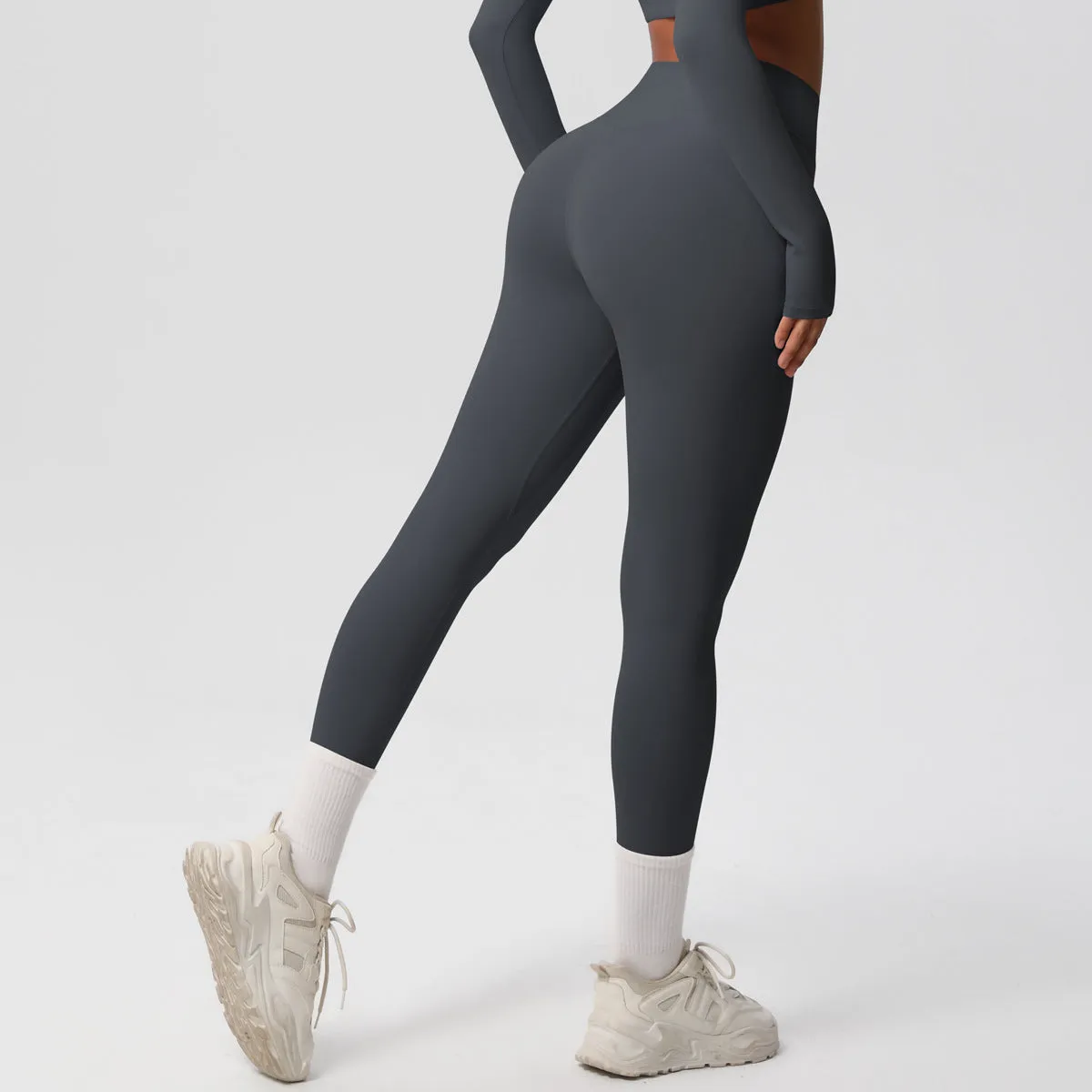 High-Waisted Quick-Dry Yoga and Fitness Leggings for Peak Performance