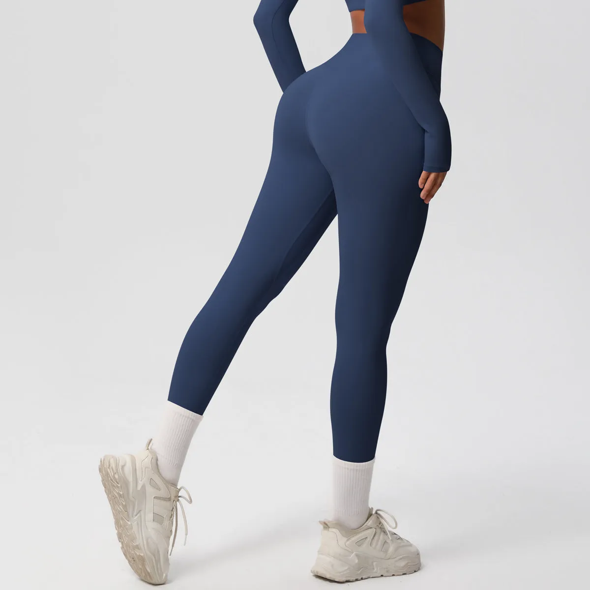 High-Waisted Quick-Dry Yoga and Fitness Leggings for Peak Performance