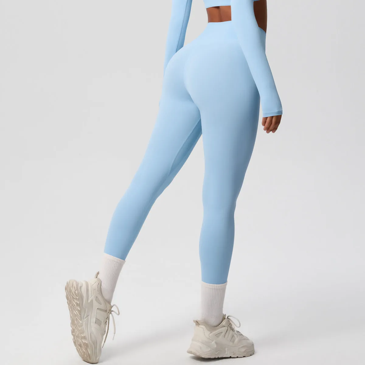 High-Waisted Quick-Dry Yoga and Fitness Leggings for Peak Performance