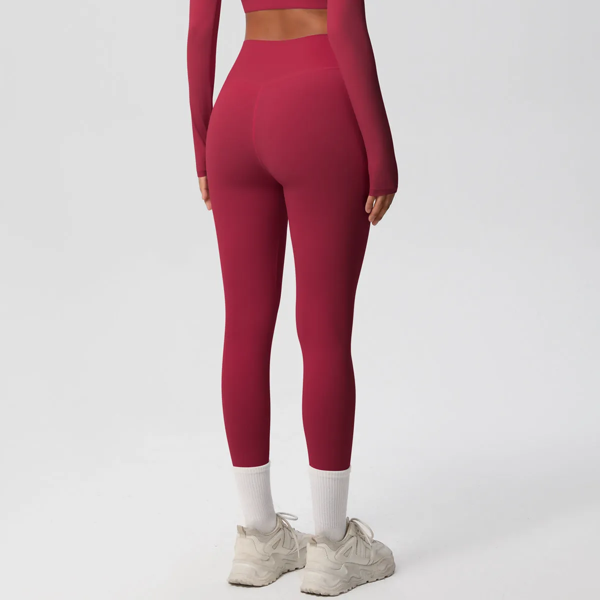 High-Waisted Quick-Dry Yoga and Fitness Leggings for Peak Performance