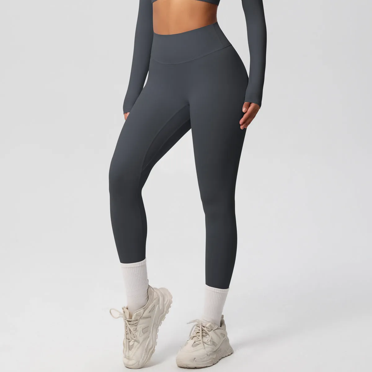 High-Waisted Quick-Dry Yoga and Fitness Leggings for Peak Performance