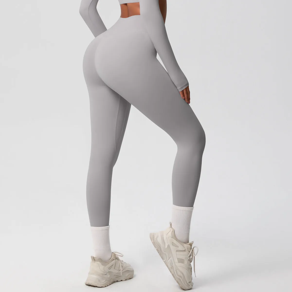 High-Waisted Quick-Dry Yoga and Fitness Leggings for Peak Performance