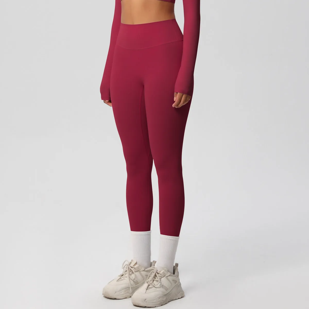 High-Waisted Quick-Dry Yoga and Fitness Leggings for Peak Performance