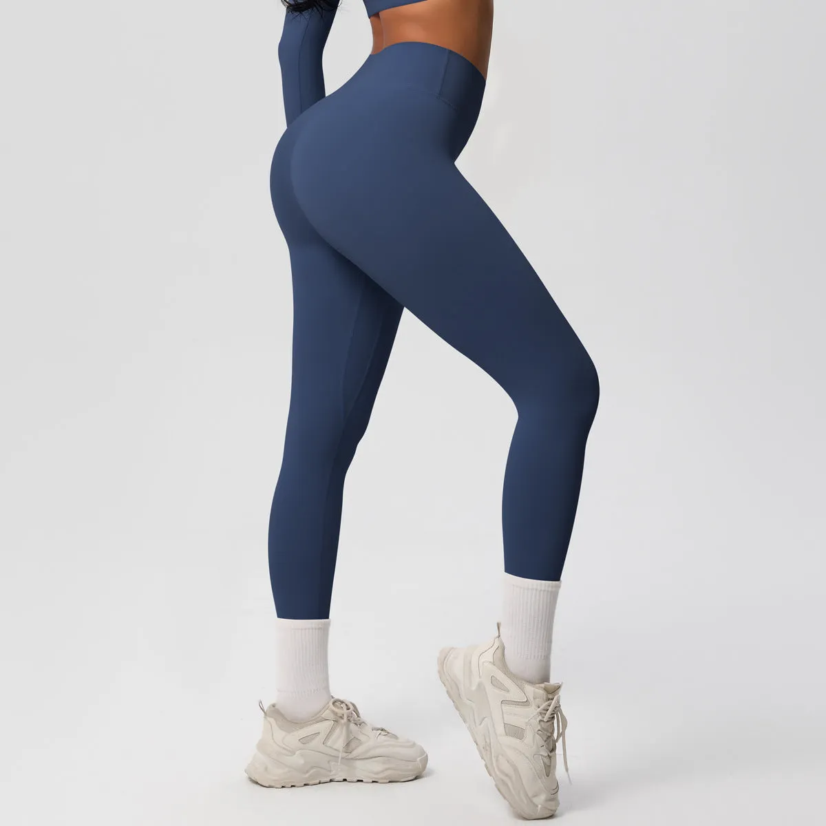 High-Waisted Quick-Dry Yoga and Fitness Leggings for Peak Performance