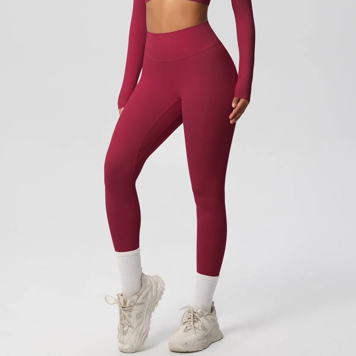 High-Waisted Quick-Dry Yoga and Fitness Leggings for Peak Performance
