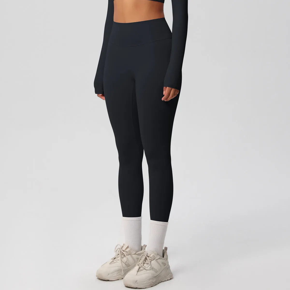 High-Waisted Quick-Dry Yoga and Fitness Leggings for Peak Performance