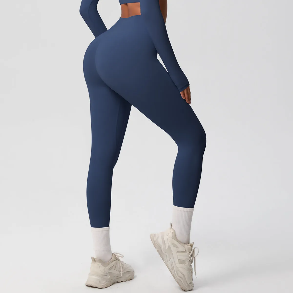 High-Waisted Quick-Dry Yoga and Fitness Leggings for Peak Performance