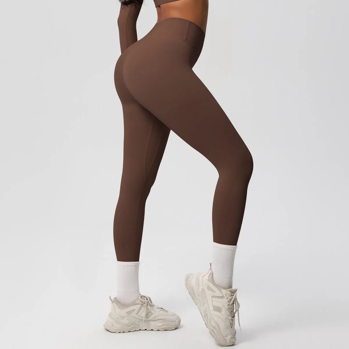 High-Waisted Quick-Dry Yoga and Fitness Leggings for Peak Performance