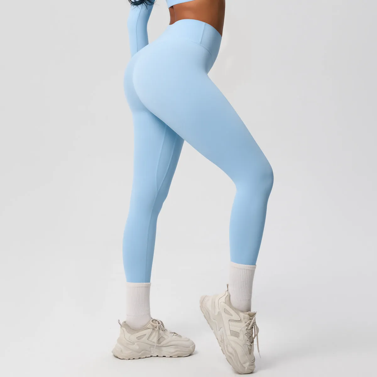 High-Waisted Quick-Dry Yoga and Fitness Leggings for Peak Performance