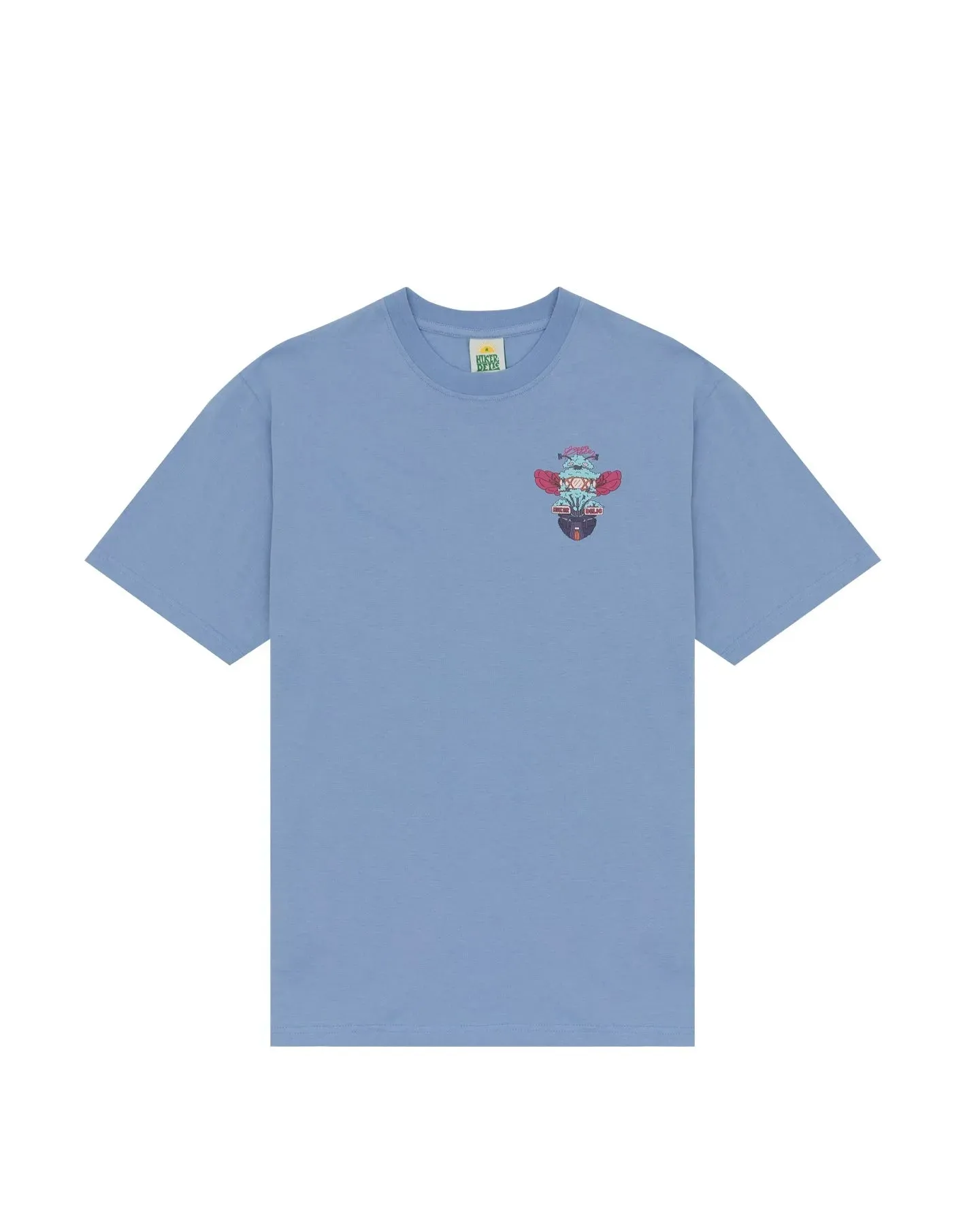 Hikerdelic Bee & Bee SS T-Shirt In Fjord Blue