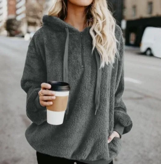 Hilanie | warm downy hoodie