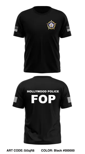 HOLLYWOOD FOP Core Men's SS Performance Tee - St5qR8