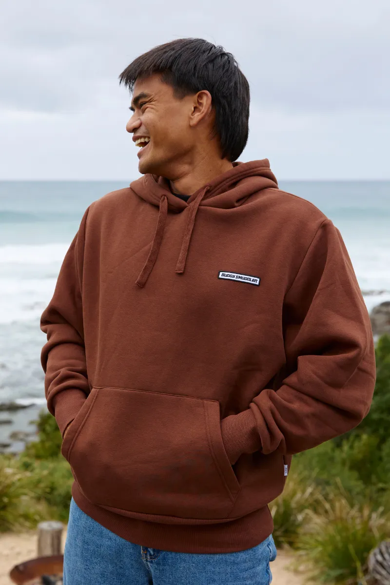 Hoodie in Brown Mountain Wave