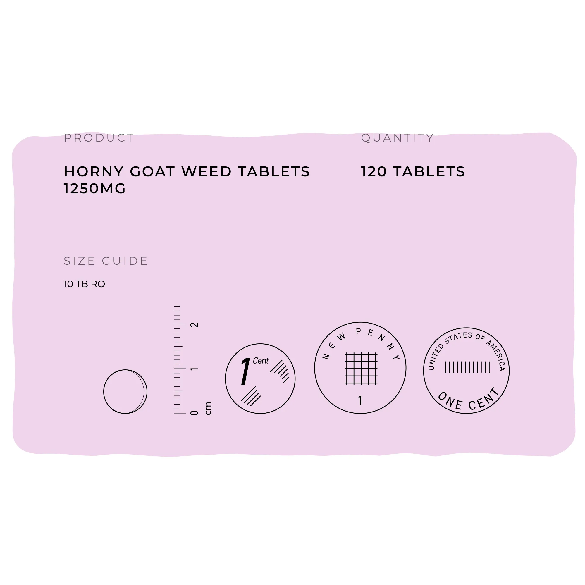 Horny Goat Weed Tablets 1250mg