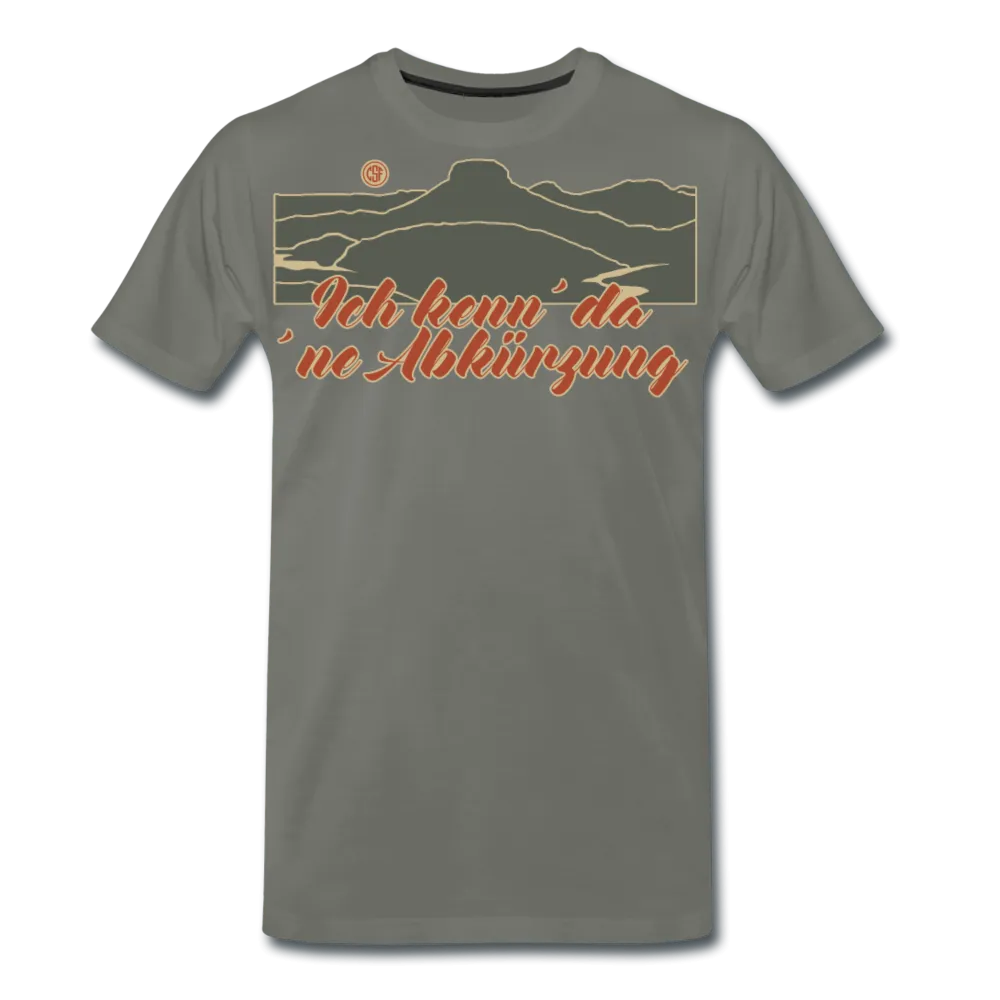 Ich kenn da ne Abkürzung - Premium Shirt