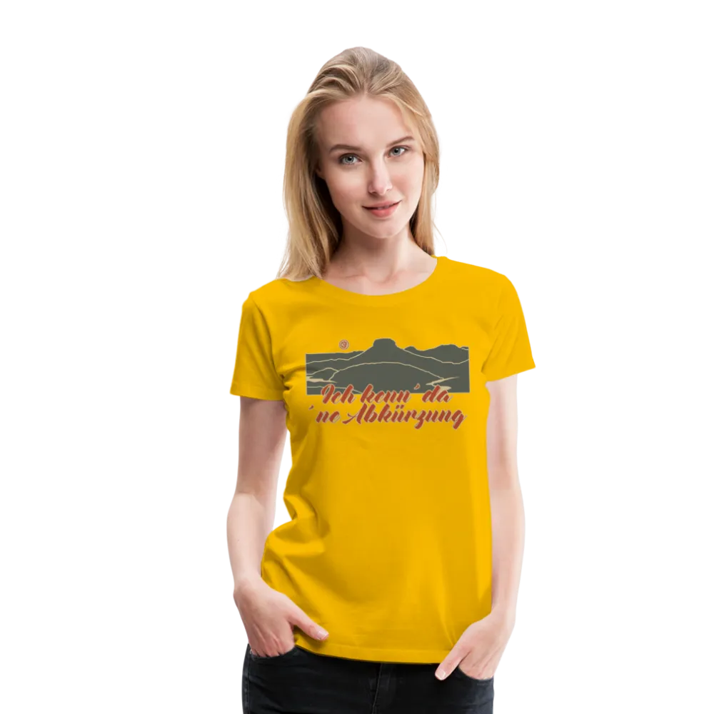 Ich kenn da ne Abkürzung - Premium T-Shirt