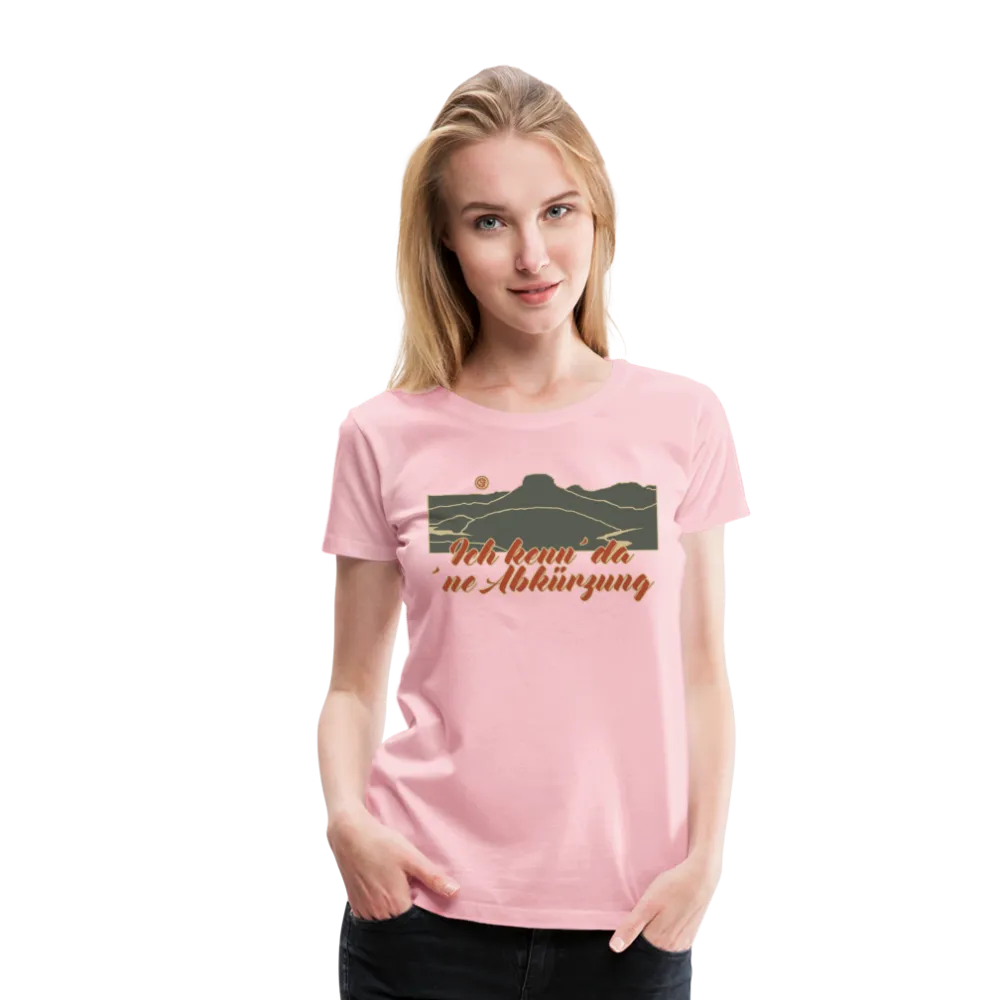 Ich kenn da ne Abkürzung - Premium T-Shirt
