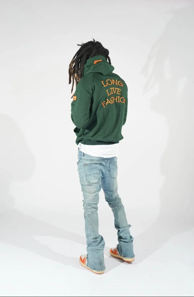 ICON Green Long Live Fashion Hoodies