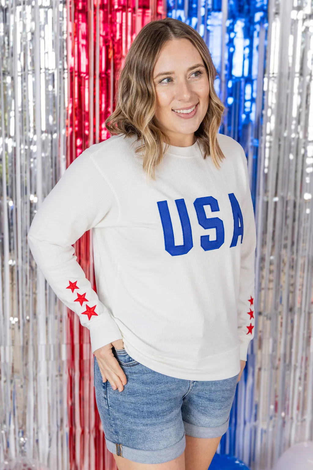 IN PRODUCTION USA Pullover - White