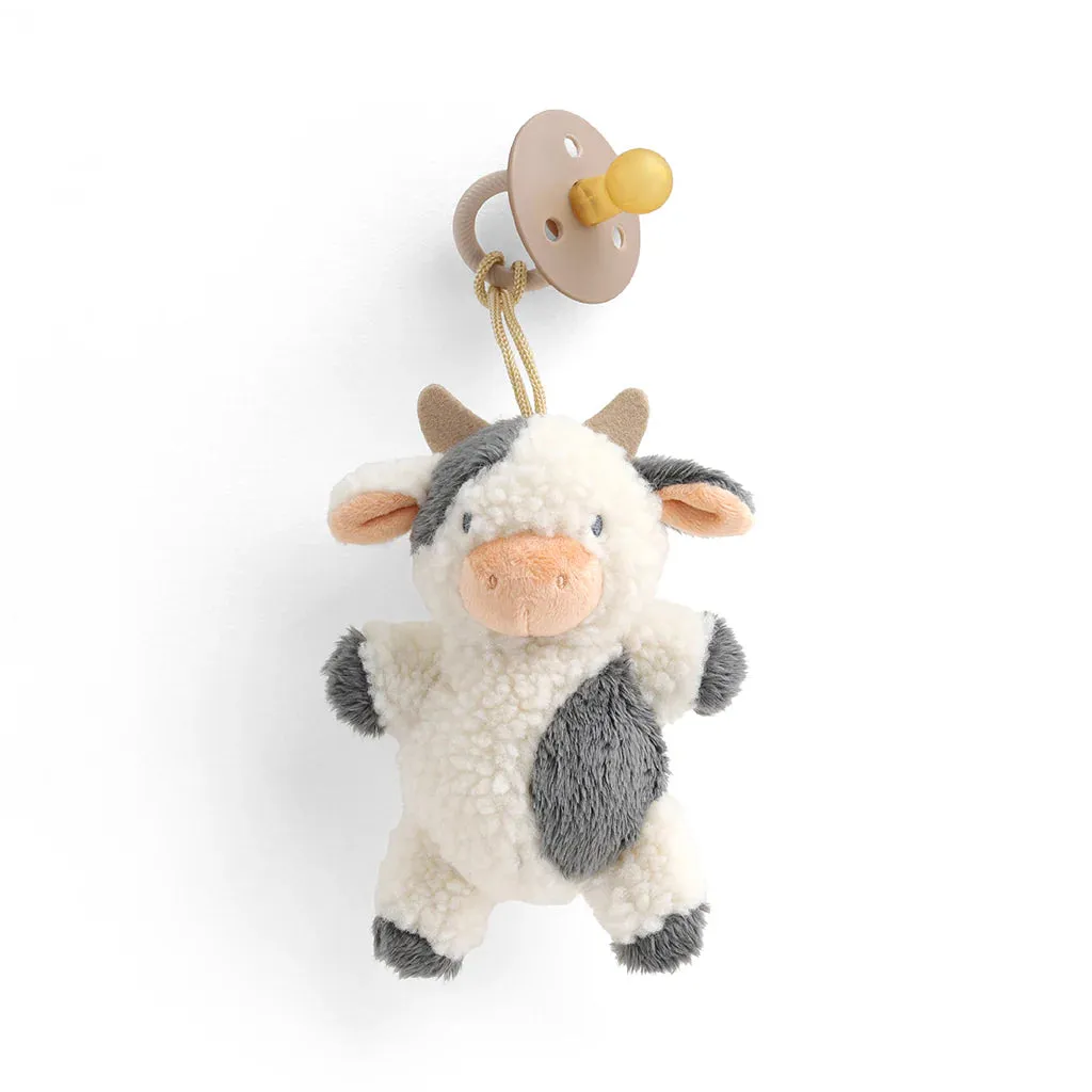 Itzy Ritzy Bitzy Pal - Natural Rubber Pacifier & Stuffed Animal