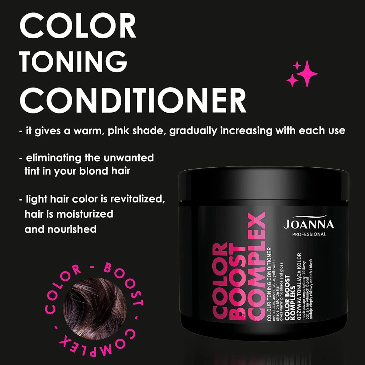 Joanna Professional Color Boost Complex Colour Toning Conditioner