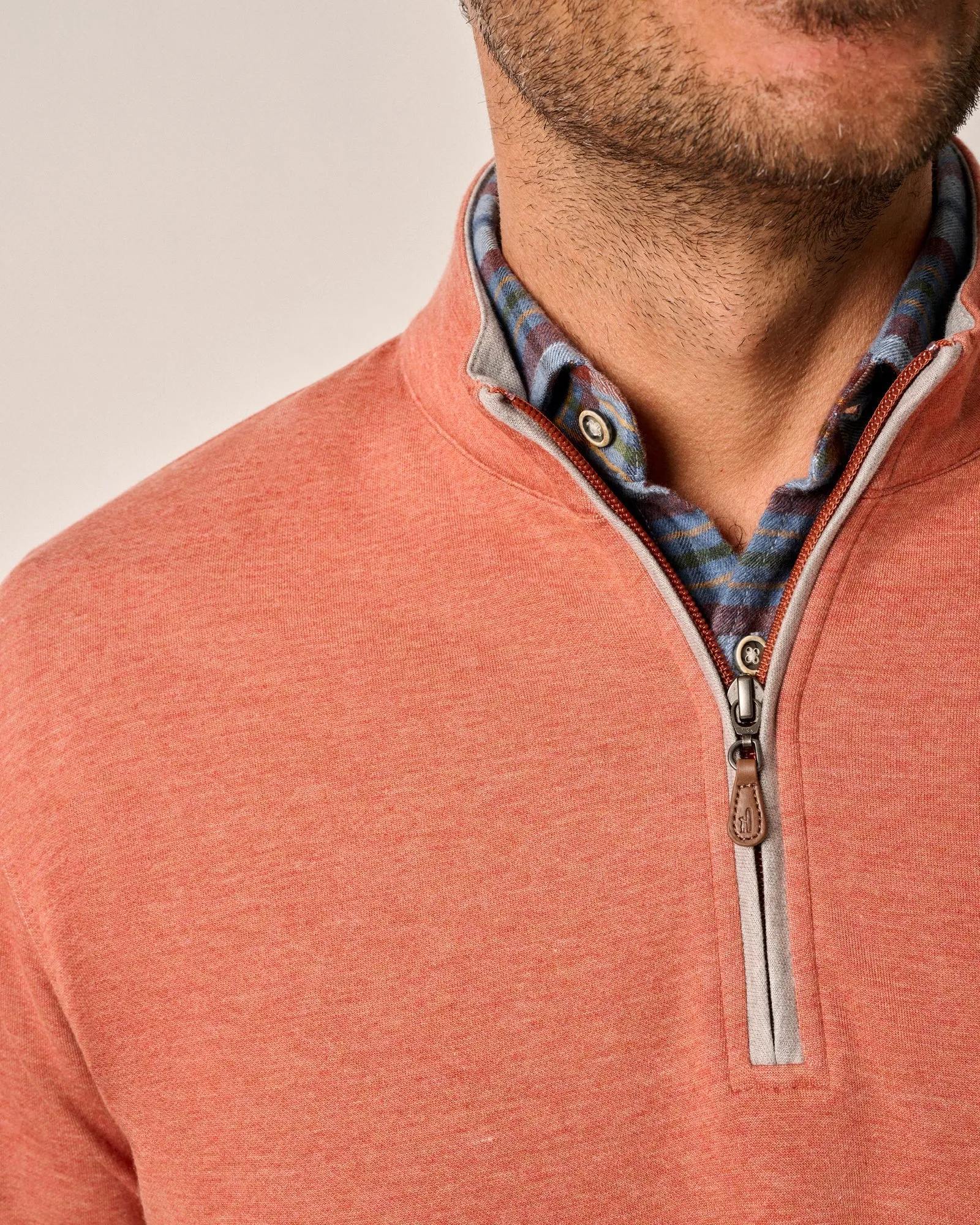 Johnnie O - Sully Quarter Zip - JMKO1460 - Bombay - Maya - Creole
