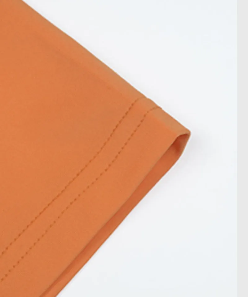 KANDINI EdgeLine Short Sleeve Polo - Orange