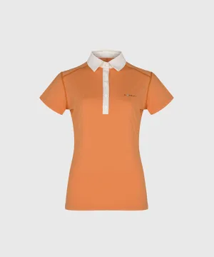 KANDINI EdgeLine Short Sleeve Polo - Orange