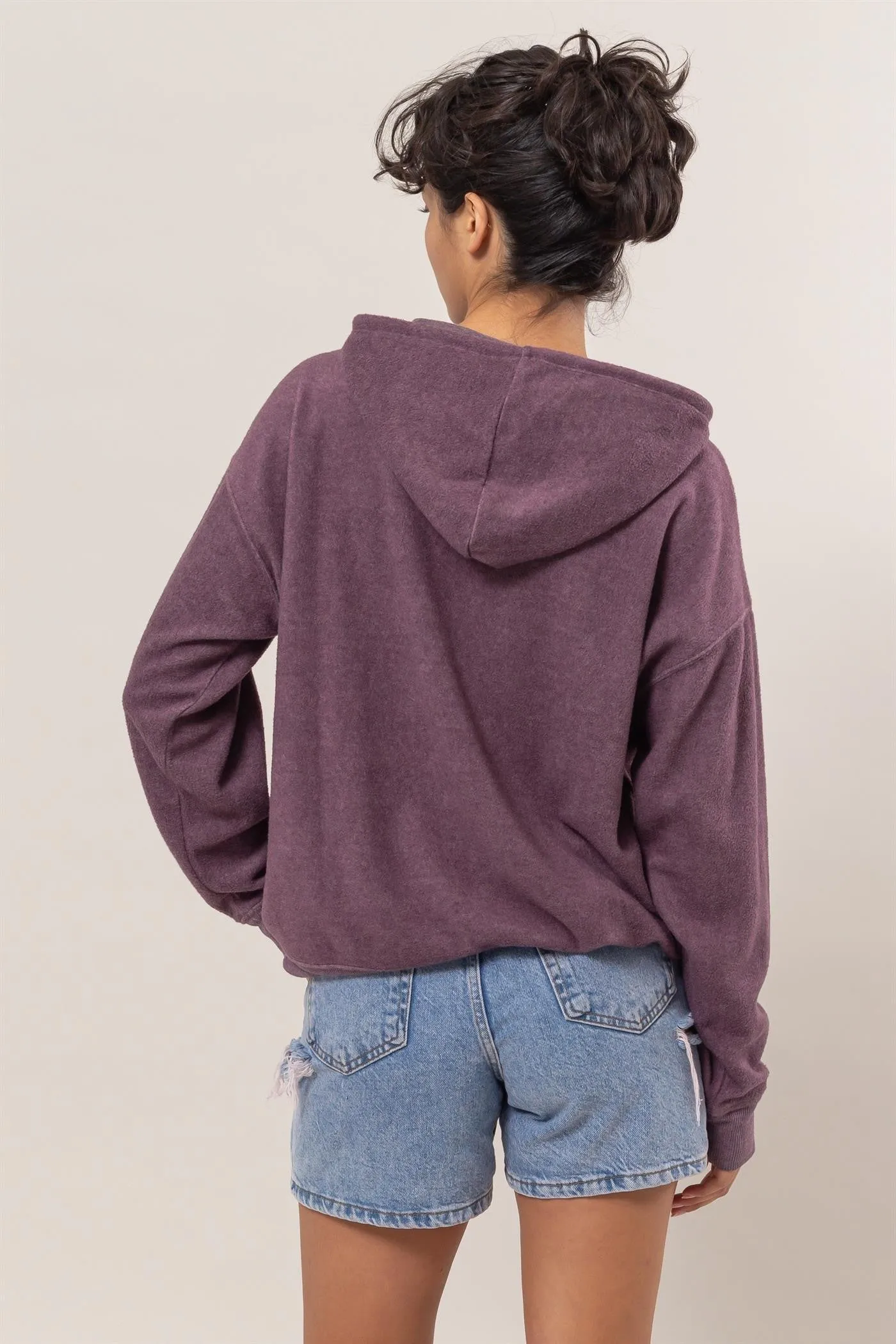 Kate- Brushed Oversized Hoodie