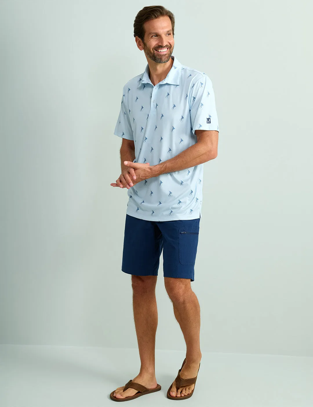 KC Print Pursuit Performance Polo