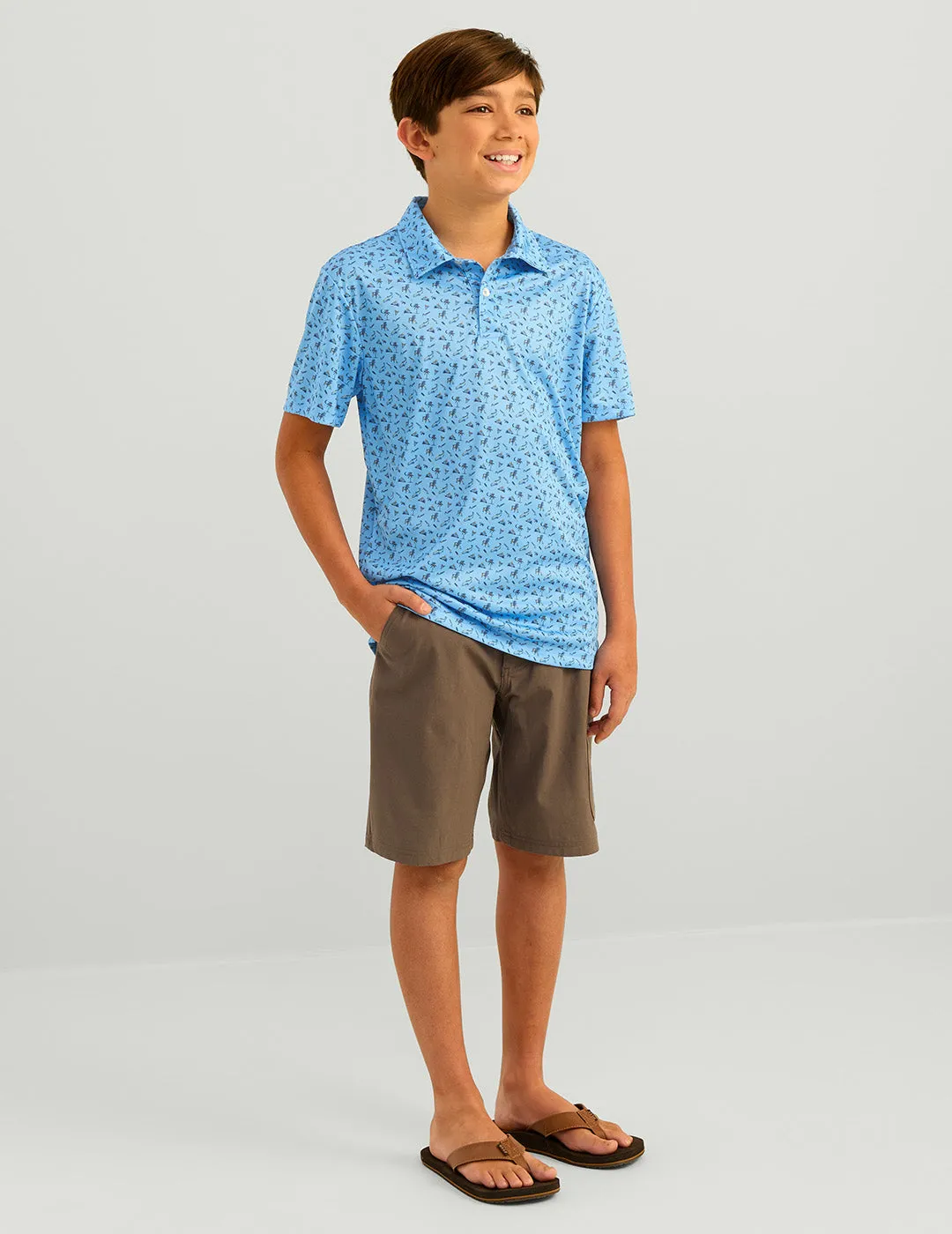 Kids Pursuit Performance Polo