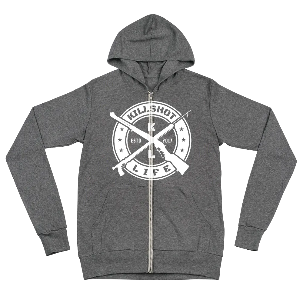 KILLSHOT Lightweight Zip Hoodie