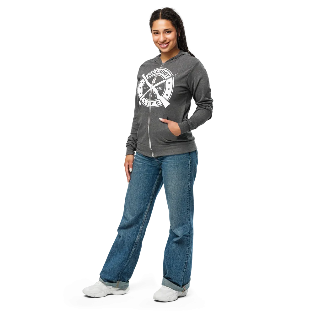 KILLSHOT Lightweight Zip Hoodie