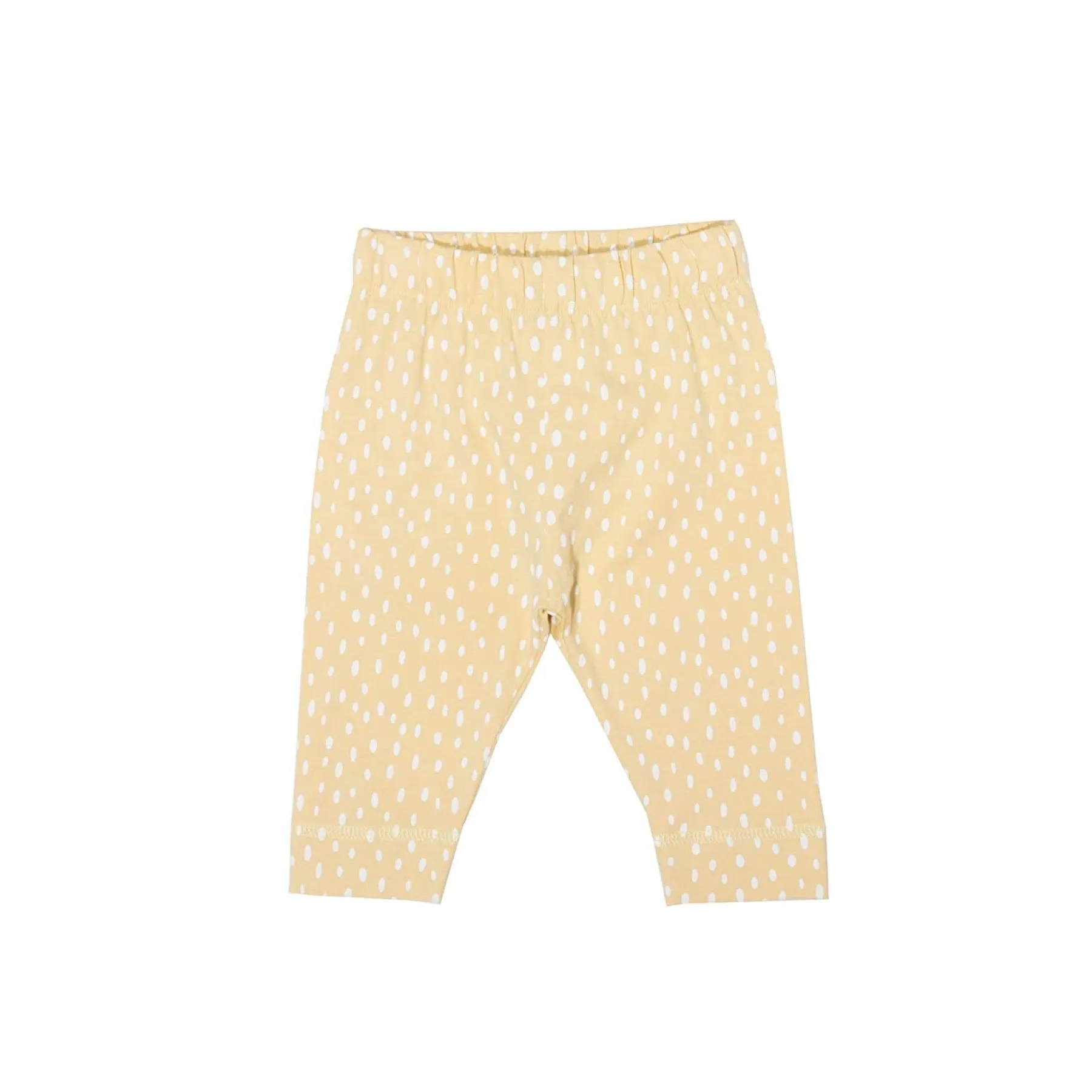 KITE GOTS certified organic cotton yellow speckled bear leggings