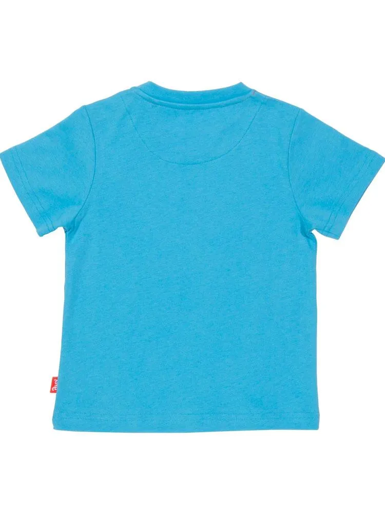KITE Organic - Whale of a Time Blue T-Shirt