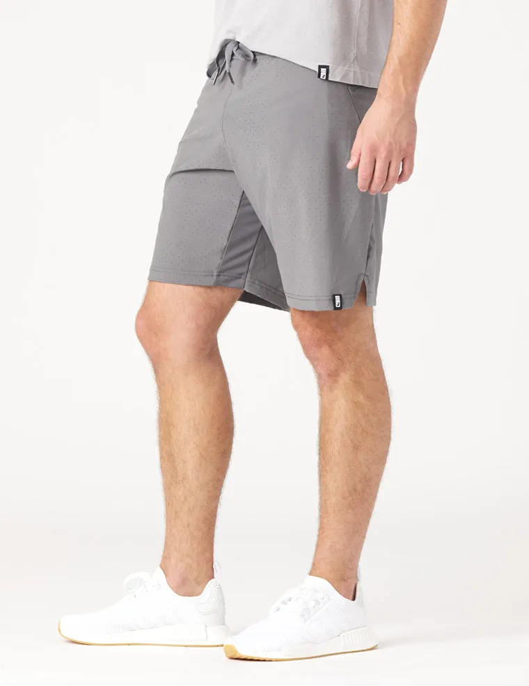 Kodiak Cooling Short: Smoke Grey