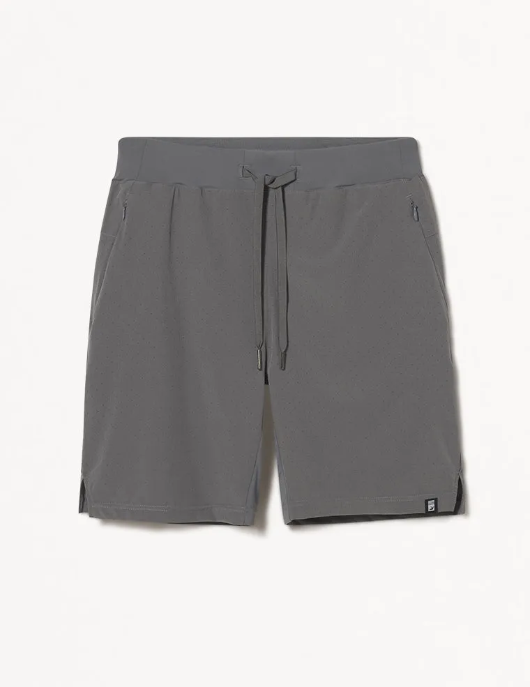 Kodiak Cooling Short: Smoke Grey