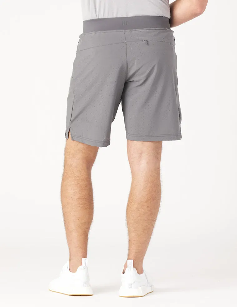 Kodiak Cooling Short: Smoke Grey