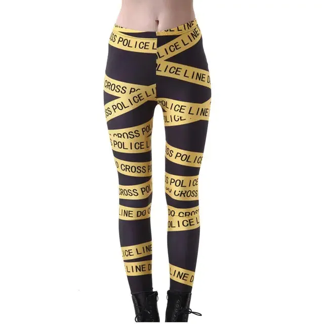 Ladies' Printed Fitness Leggings