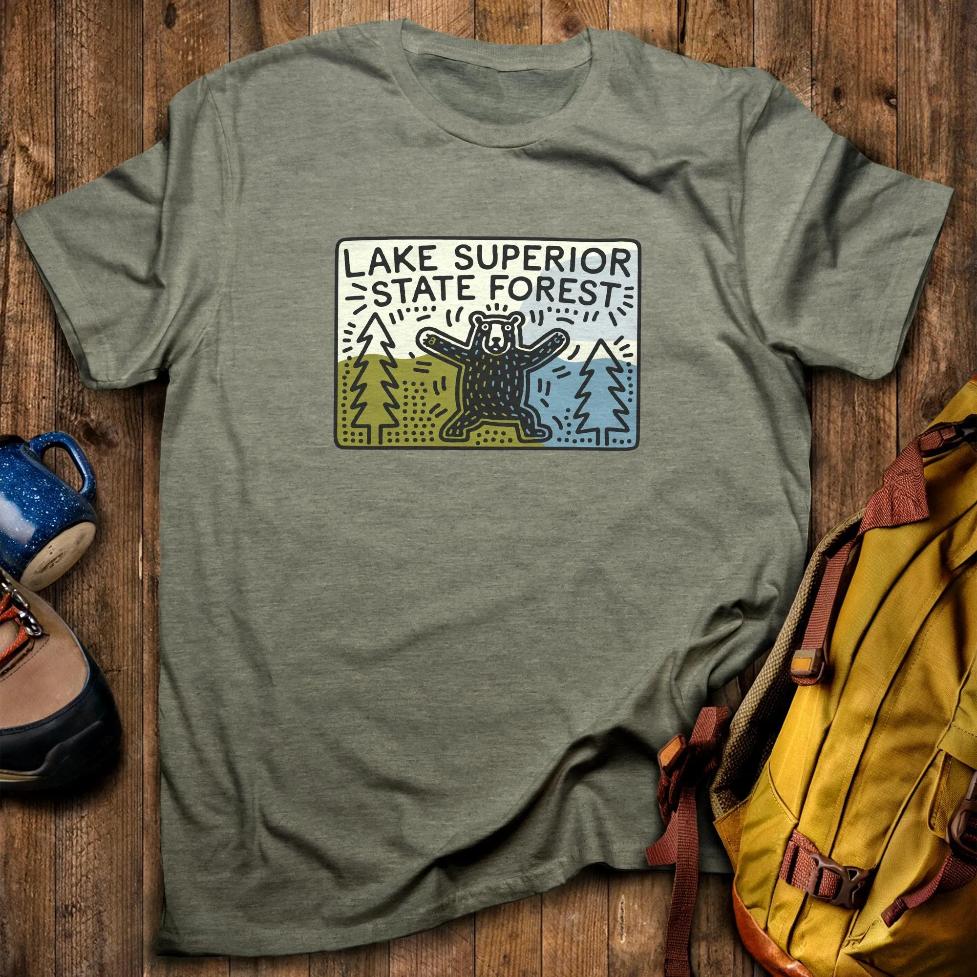 Lake Superior State Forest T-Shirt