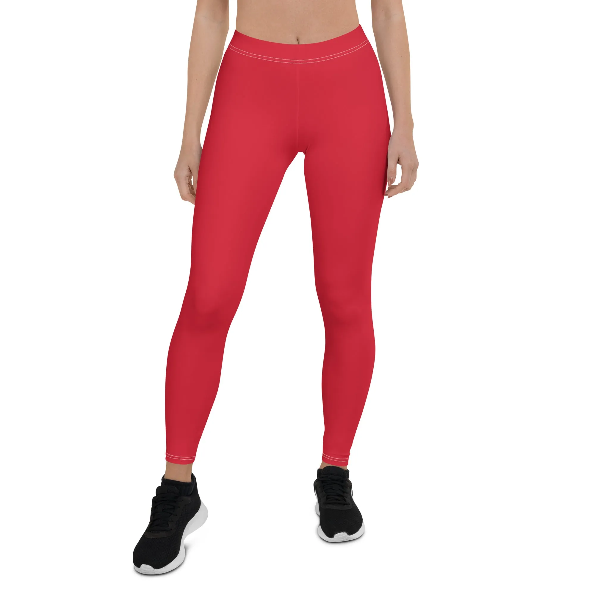 Leggings Santa Red