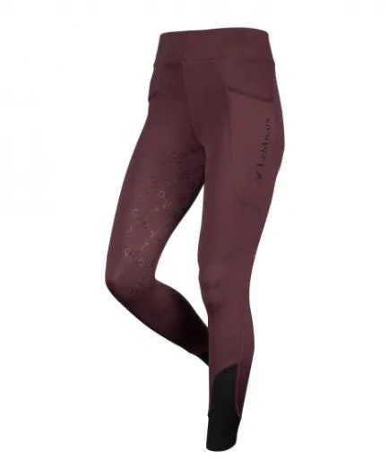 LeMieux Active Wear Seamless Pull On Tights Port