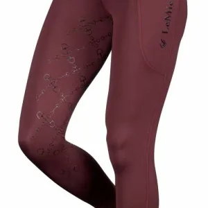 LeMieux Active Wear Seamless Pull On Tights Port