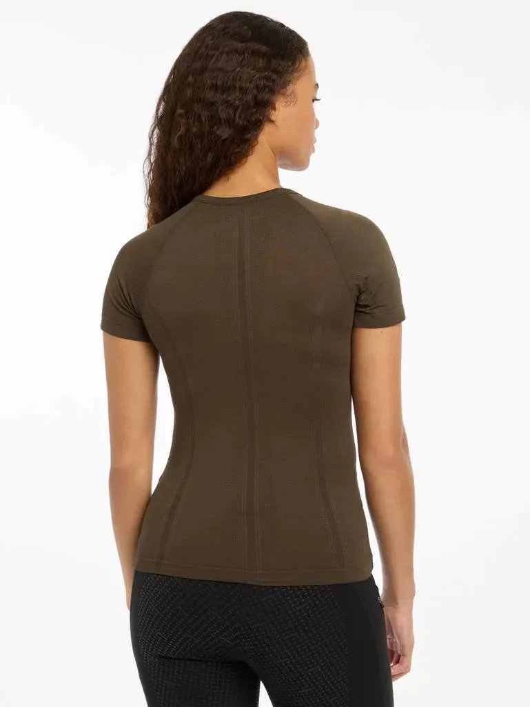 LeMieux Ladies Britney Seamless Short Sleeve Top Alpine