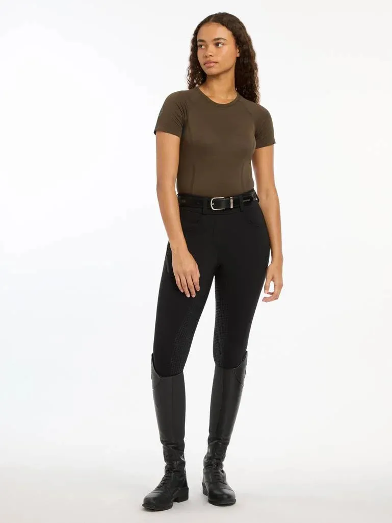 LeMieux Ladies Britney Seamless Short Sleeve Top Alpine