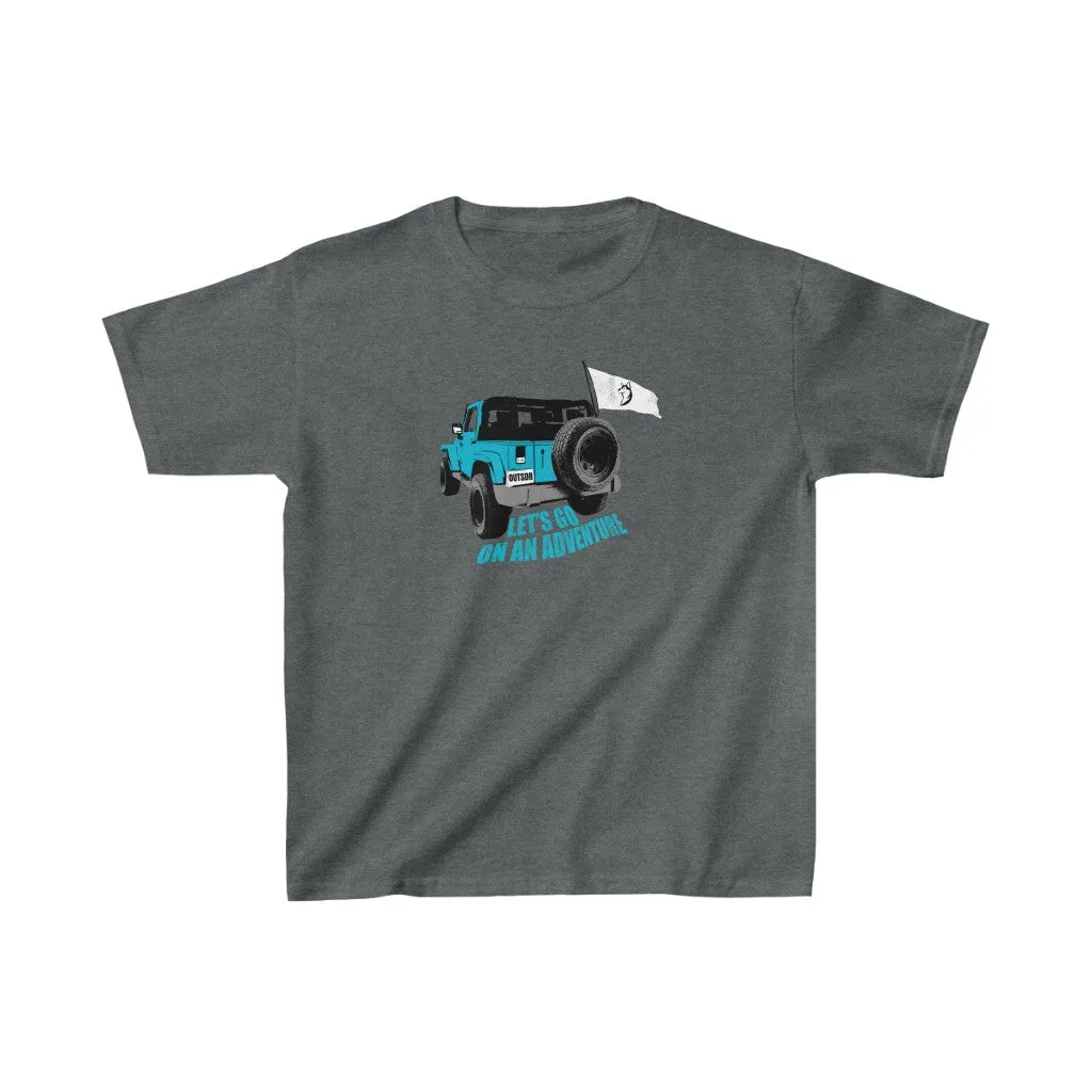 Let's Go On An Adventure Youth T-Shirt