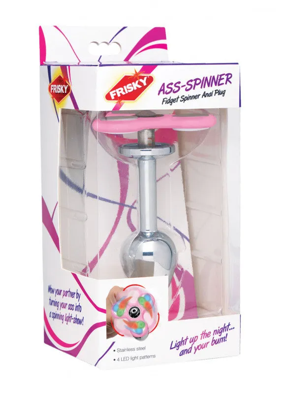 Light Up Fidget Spinner Anal Plug