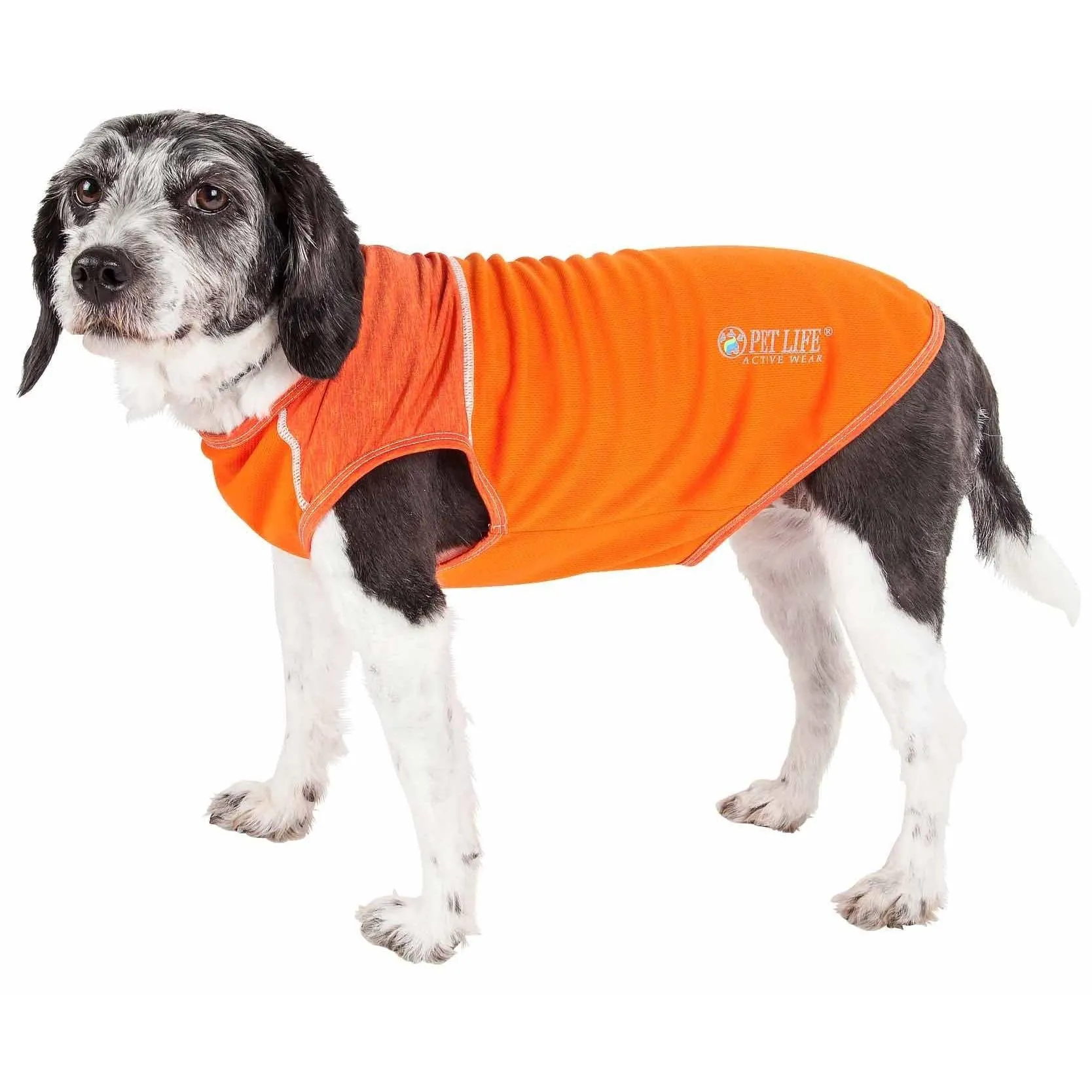 Lightweight UV protection tank top for dogs.